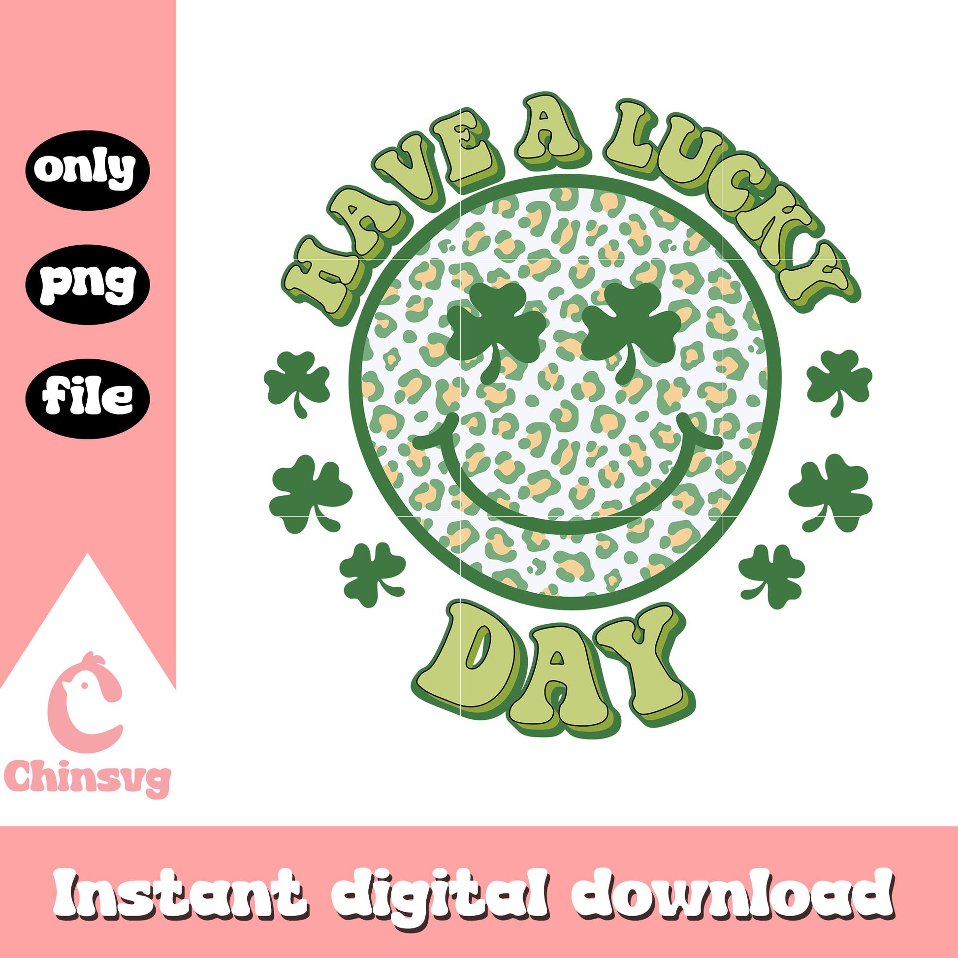 Pattern smile st patrick’s png, st patrick's day parade​ png