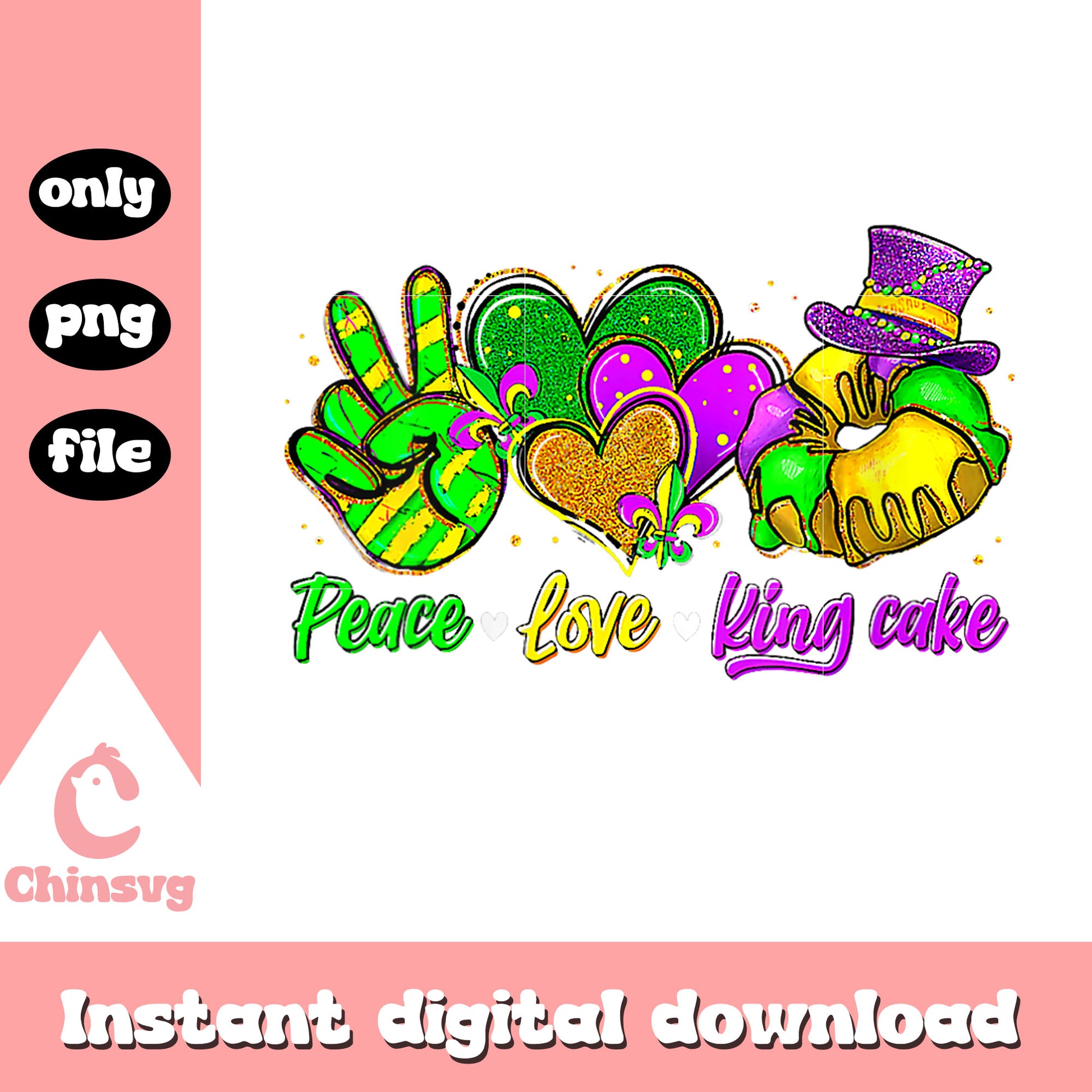 Peace cake mardi gras png, mardi gras what it means​ png