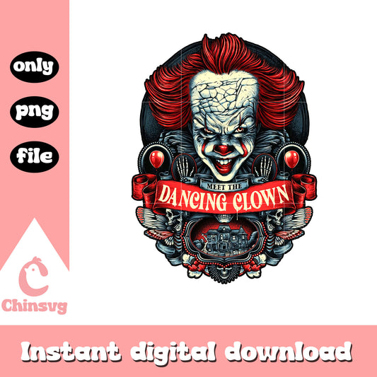 Pennywise Clown dancing clown png, Pennywise Clown png, horror png
