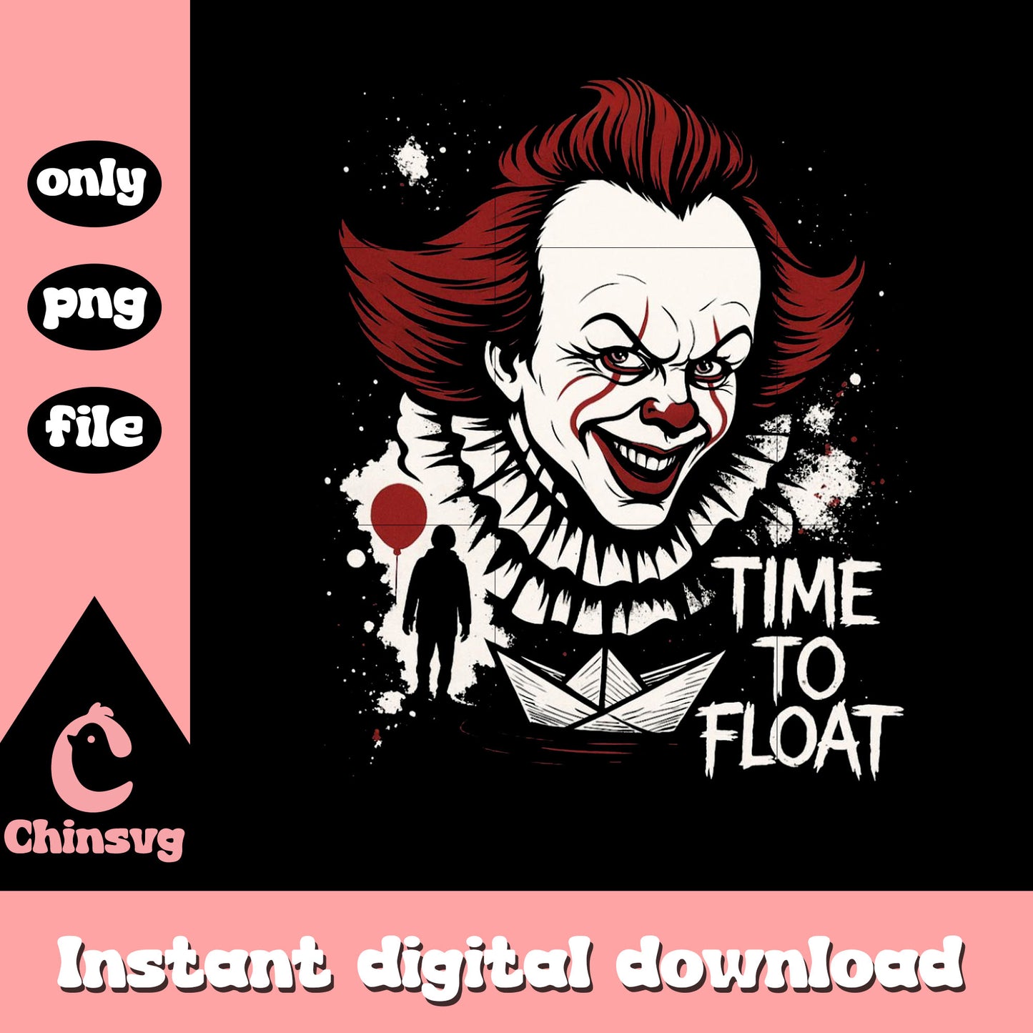 Pennywise time to float quote png, pennywise from it png