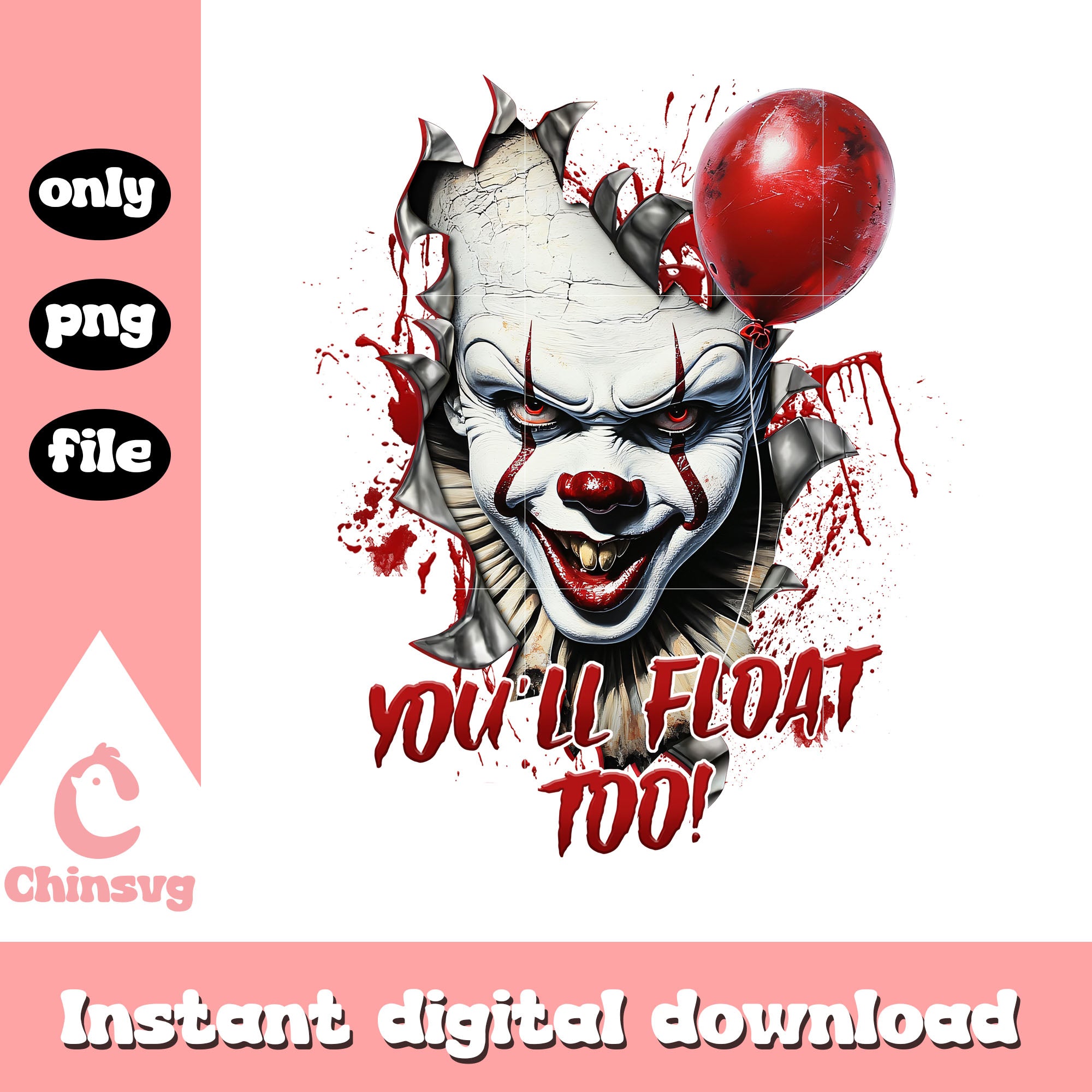 Pennywise you ll float too breakout png, pennywise breakout png – Chinsvg