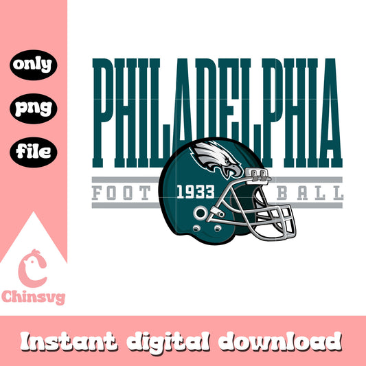Philadelphia Eagles football helmet svg, logo nfl svg