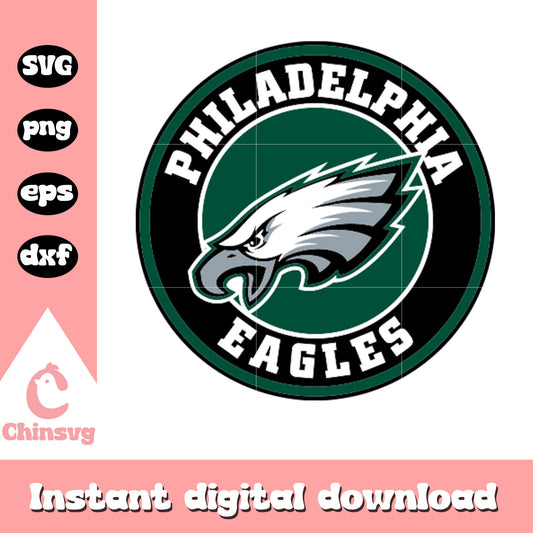 Philadelphia eagles nfl logo svg, 2024 nfl draft svg