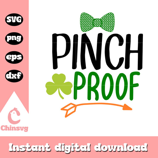 Pinch proof patrick day svg, st patricks day decorations svg