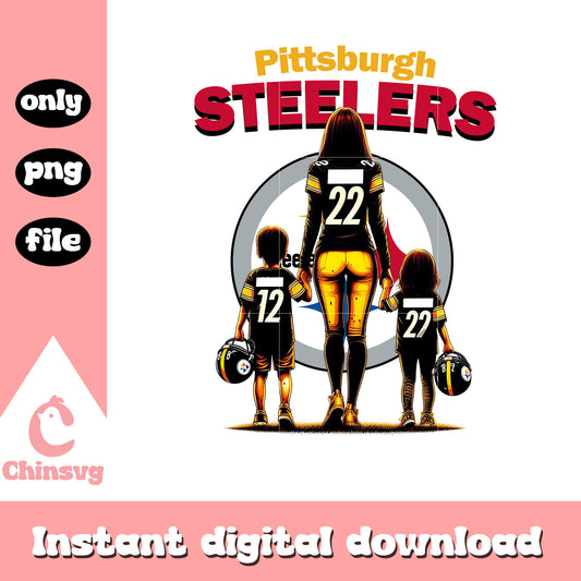 Pittsburgh Steelers nfl mom fan png, nfl champions png