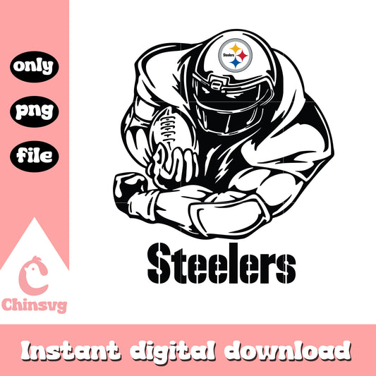 Pittsburgh steelers nfl football sticker svg, pittsburgh steelers team svg