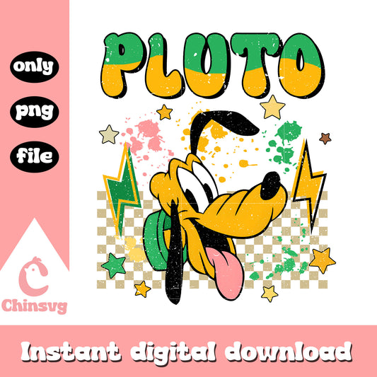 Pluto dog disney png, disney dog character png, pluto dog png