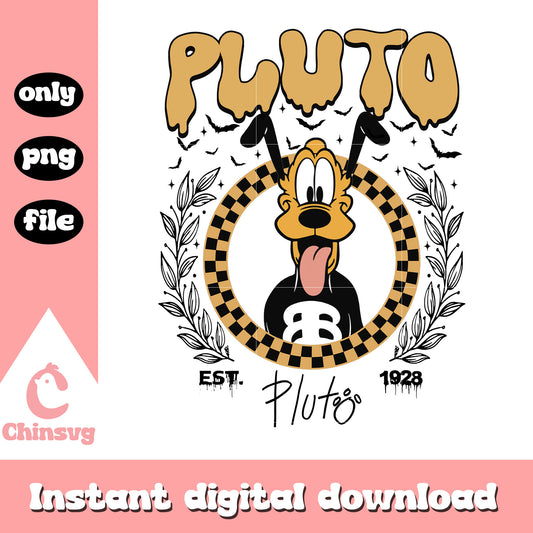 Pluto dog skeleton png, mickey and friends png, disney casts png