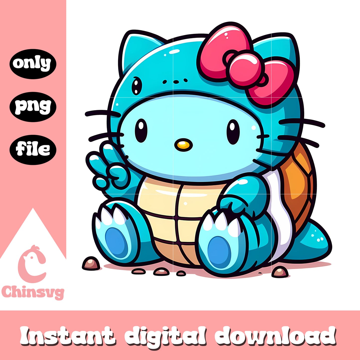 Pokemon Squirtle kitty costume png, pokemon characters png
