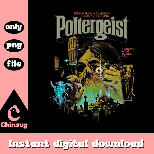 Poltergeist movie poster costume png, fantastic film png