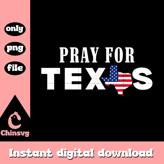 Pray for texas america design png, praying for texas​ png