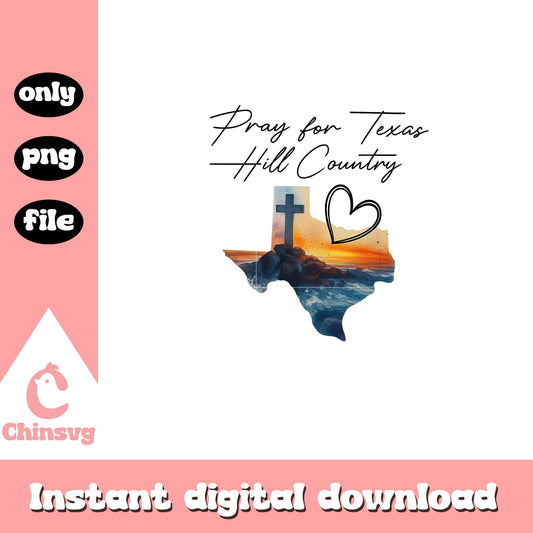 Pray for texas hill country png, texas strong​ png, pray for texas​ png