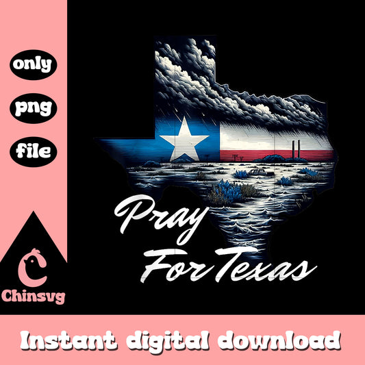 Pray for texas us design png, praying texas png, texas strong png