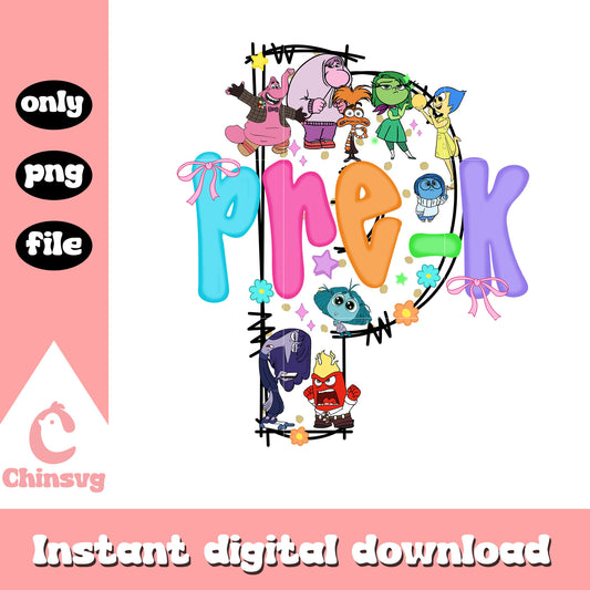 Pre-k grade p back to school design png, back to school design png