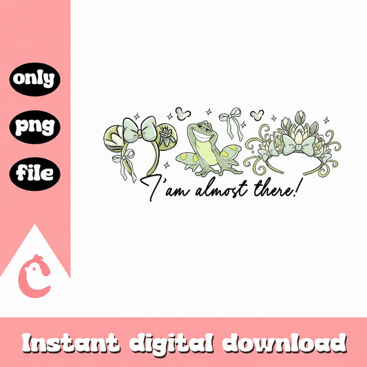 Princess And The Frog PNG, Tiana Mickey Ears PNG, Disney Princess PNG