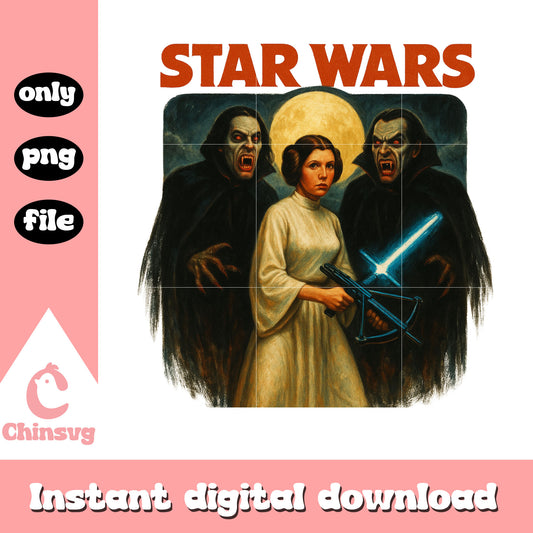 Princess leia organa star wars design png, star wars cartoon png