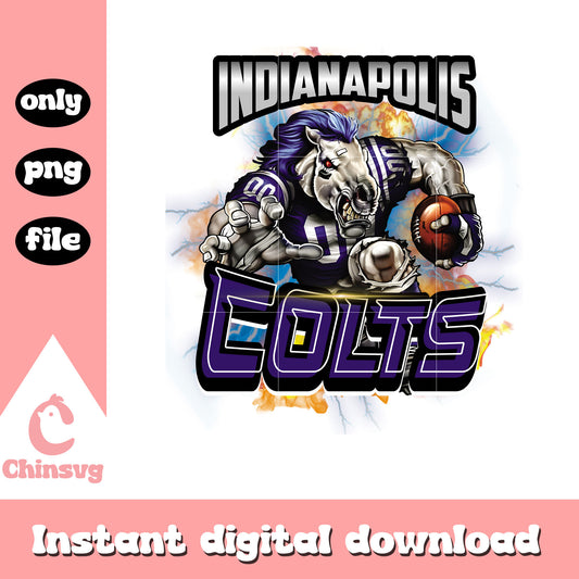 Pro design purple colts png, indianapolis colts logo​ png