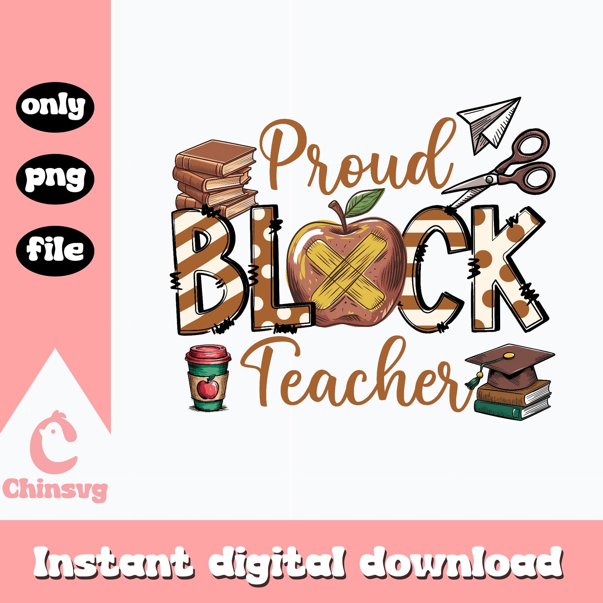Proud Black Teacher PNG, Black History Teacher PNG, Teacher PNG
