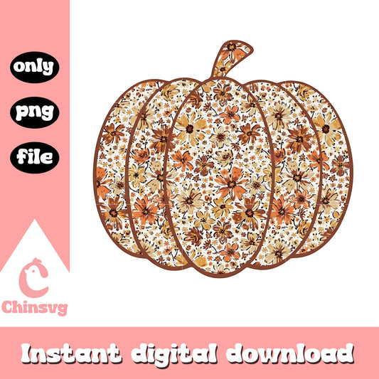 Pumpkin flower halloween png, pumpkin halloween​ png, halloween season png