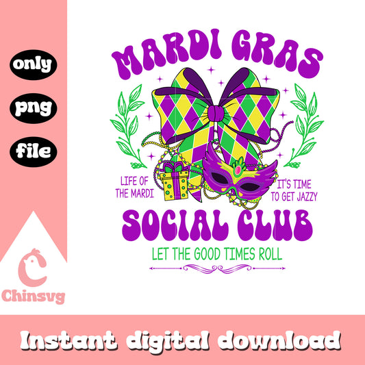 Purple bow mardi gras png, mardi gras in new orleans​ png