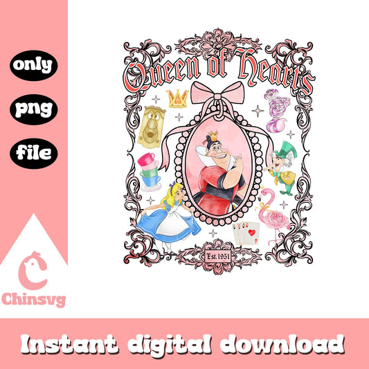 Queen of Hearts back png, disney characters png, cartoon png