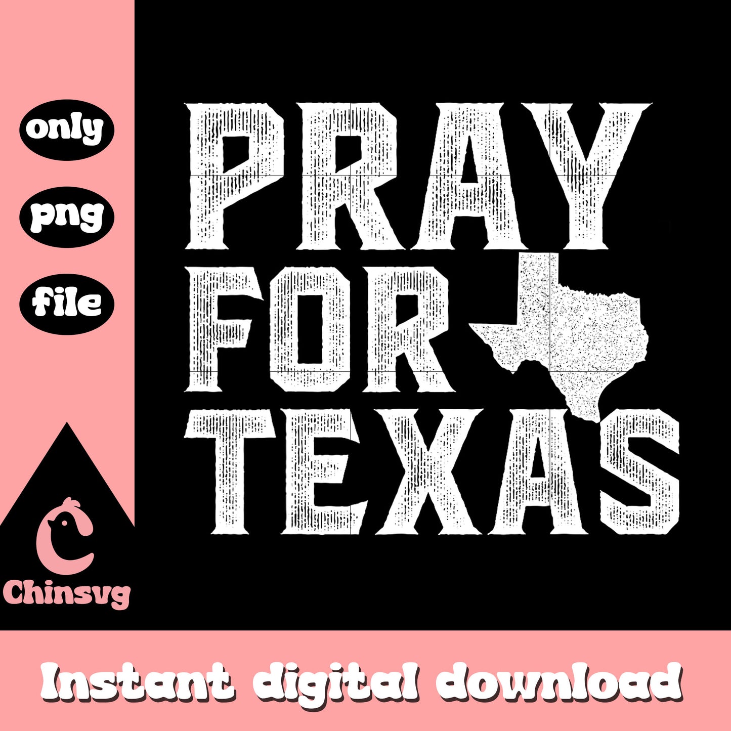 Quote pray for texas vintage white png, praying for texas png