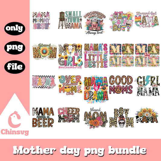 Quotes mother day costume bundle png