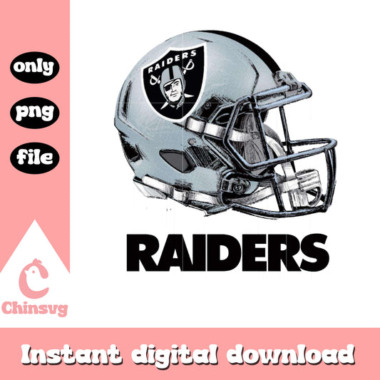 Raiders helmet drip art design png, Las Vegas Raiders png