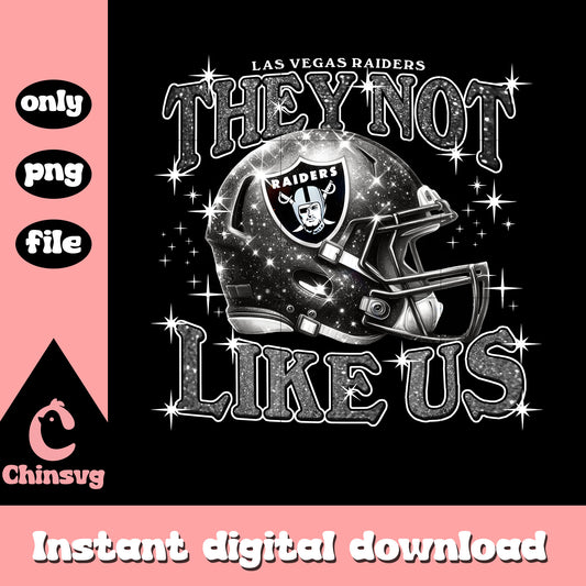 Raiders helmet they not like us png, nfl Las Vegas Raiders png