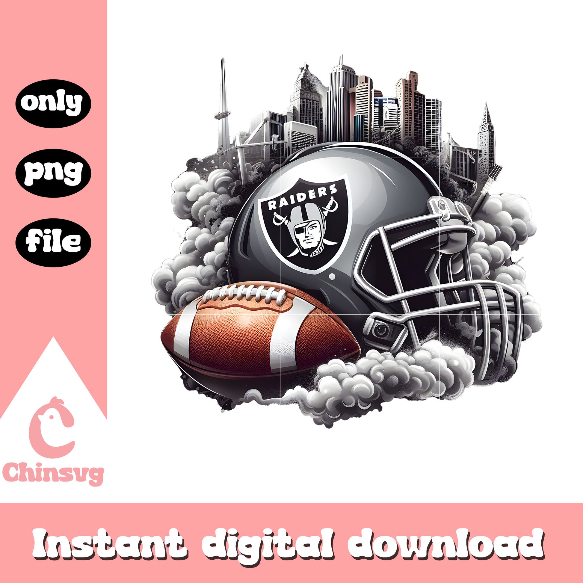 Raiders speed authentic city png, raiders nfl las vegas​​​​ png