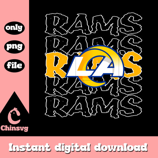 Ram la nfl team logo design png, Los angeles rams png