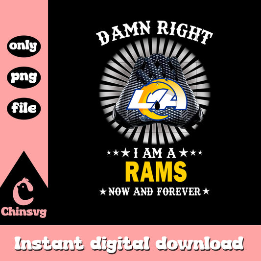 Rams hand custom yellow png, los angeles rams logo​ png
