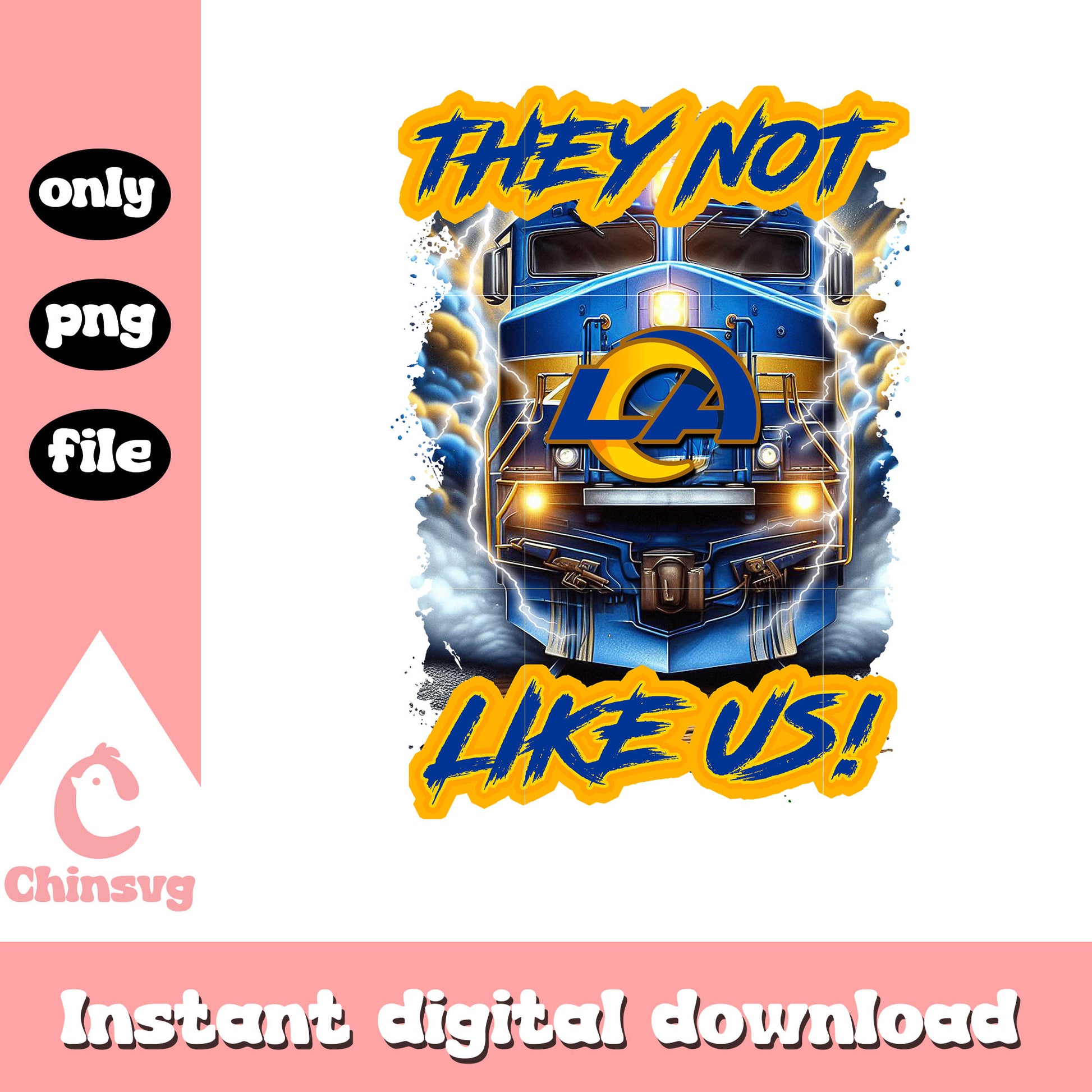 Rams they not like  us png, Los Angeles Rams png