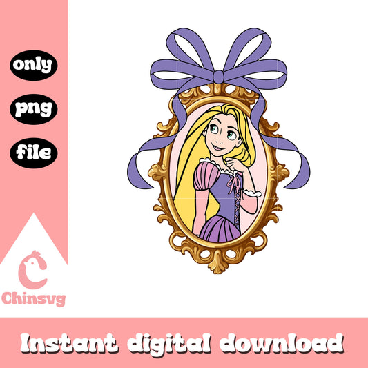 Rapunzel mirror fanart png, rapunzel disney princess png