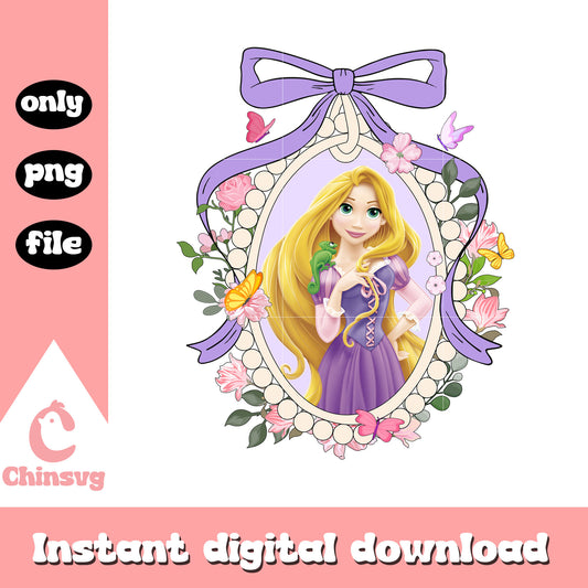 Rapunzel princess disney decoration png, rapunzel disney princess​ png