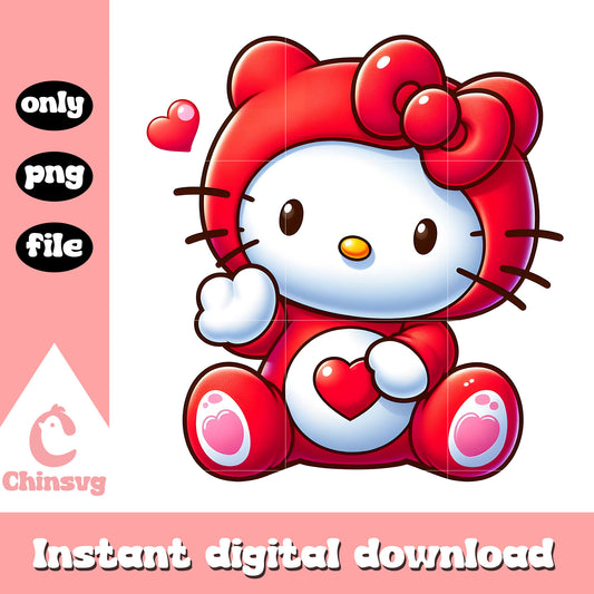 Red care bears heart symbol png, care bears characters png