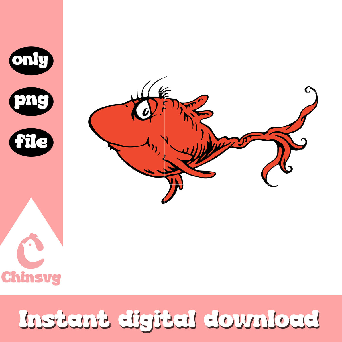 Red fish character png, movie of dr seuss png, movie png – Chinsvg