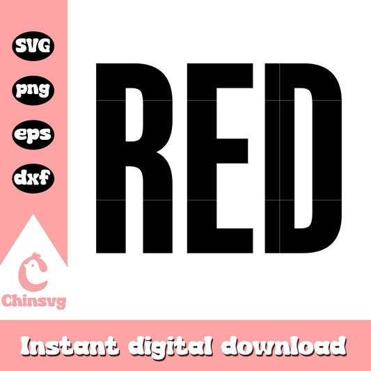 Red font design svg, Albums of Taylor Swift svg, Albums svg