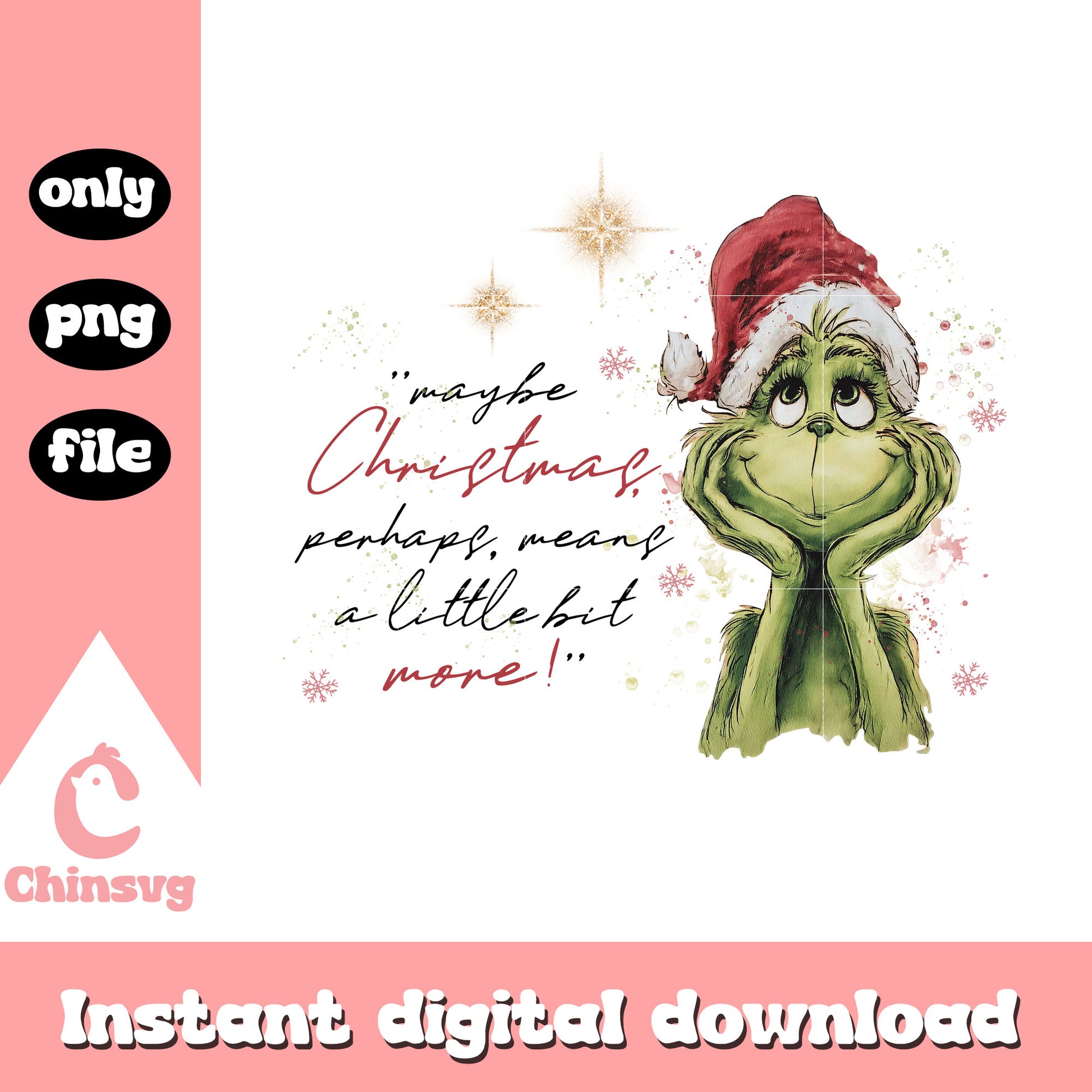 Retro smiling grinch maybe christmas png, funny grinch quotes png