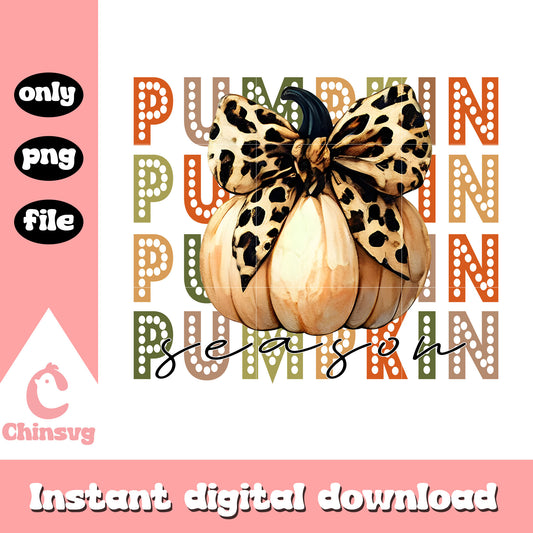 Ribbon pumpkin season halloween design png, halloween drawing png