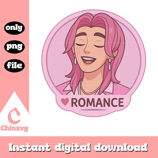 Romance Saja character png, the hot idol png, demon hunters png
