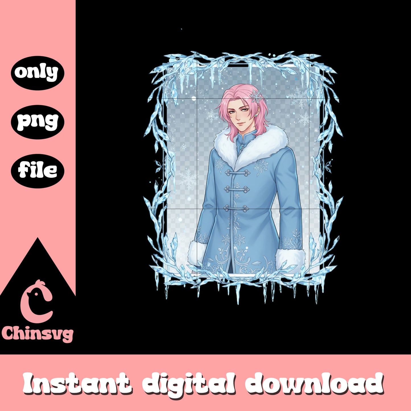 Romance saja boys winter boy png, romance kpop demon hunters png