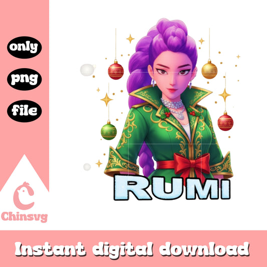 Rumi christtmas elf clothes design png, christmas elf png