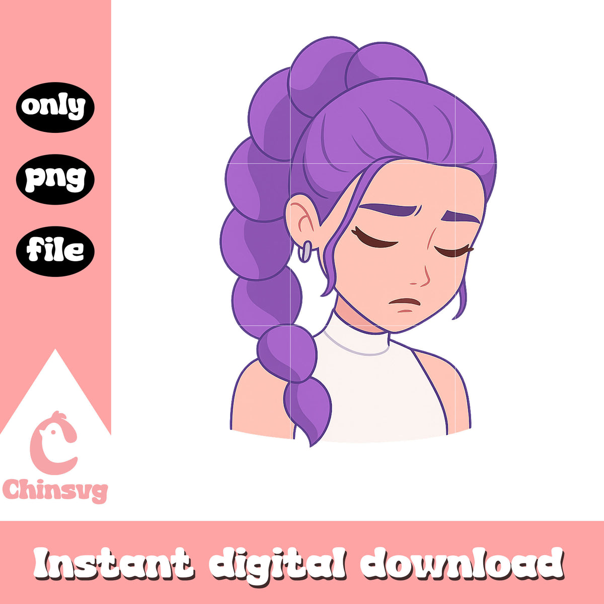 Rumi sad emoji design png, kpop groups png, huntrix group png – Chinsvg