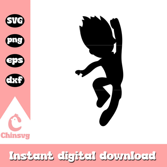 Ryder character shadow svg, cast of paw patrol the movie svg