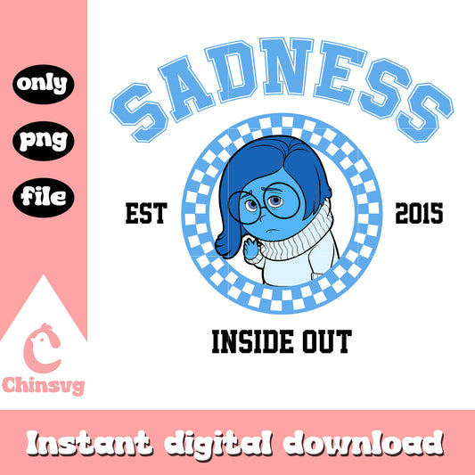 Sadness est 2015 inside out png, sadness from inside out​​ png