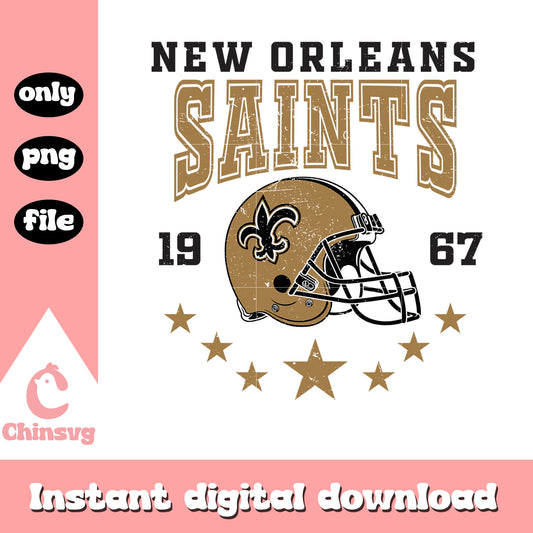 Saints football helmet logo png, nfl new orleans saints​ png