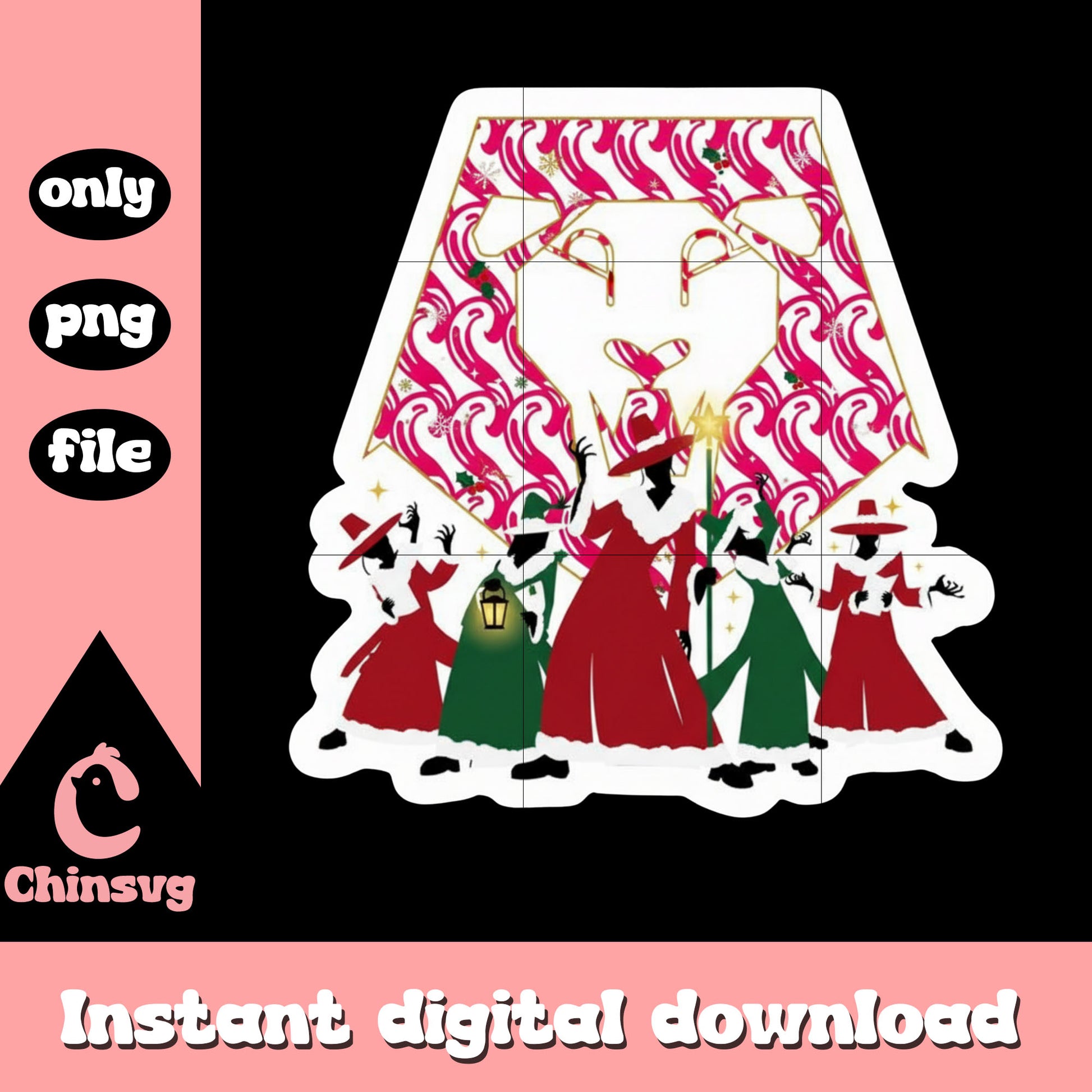 Saja boys kpop christmas logo png, saja boys your idol png