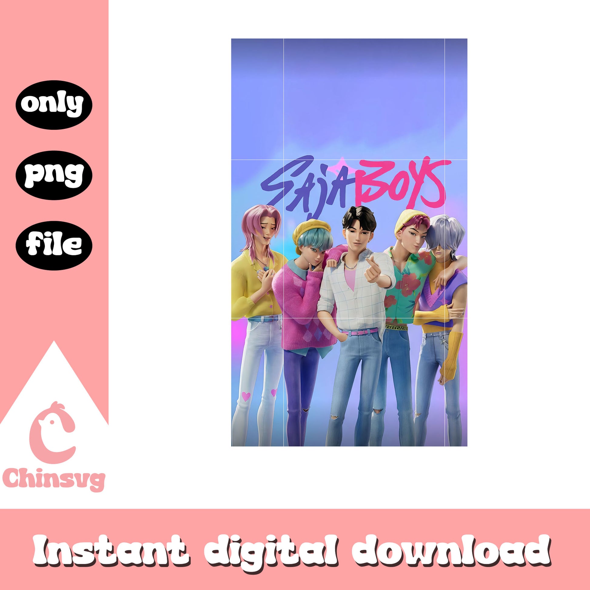 Saja boys kpop demon hunters png, kpop boy groups png