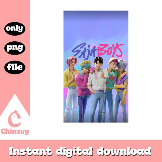 Saja boys kpop demon hunters png, kpop boy groups png